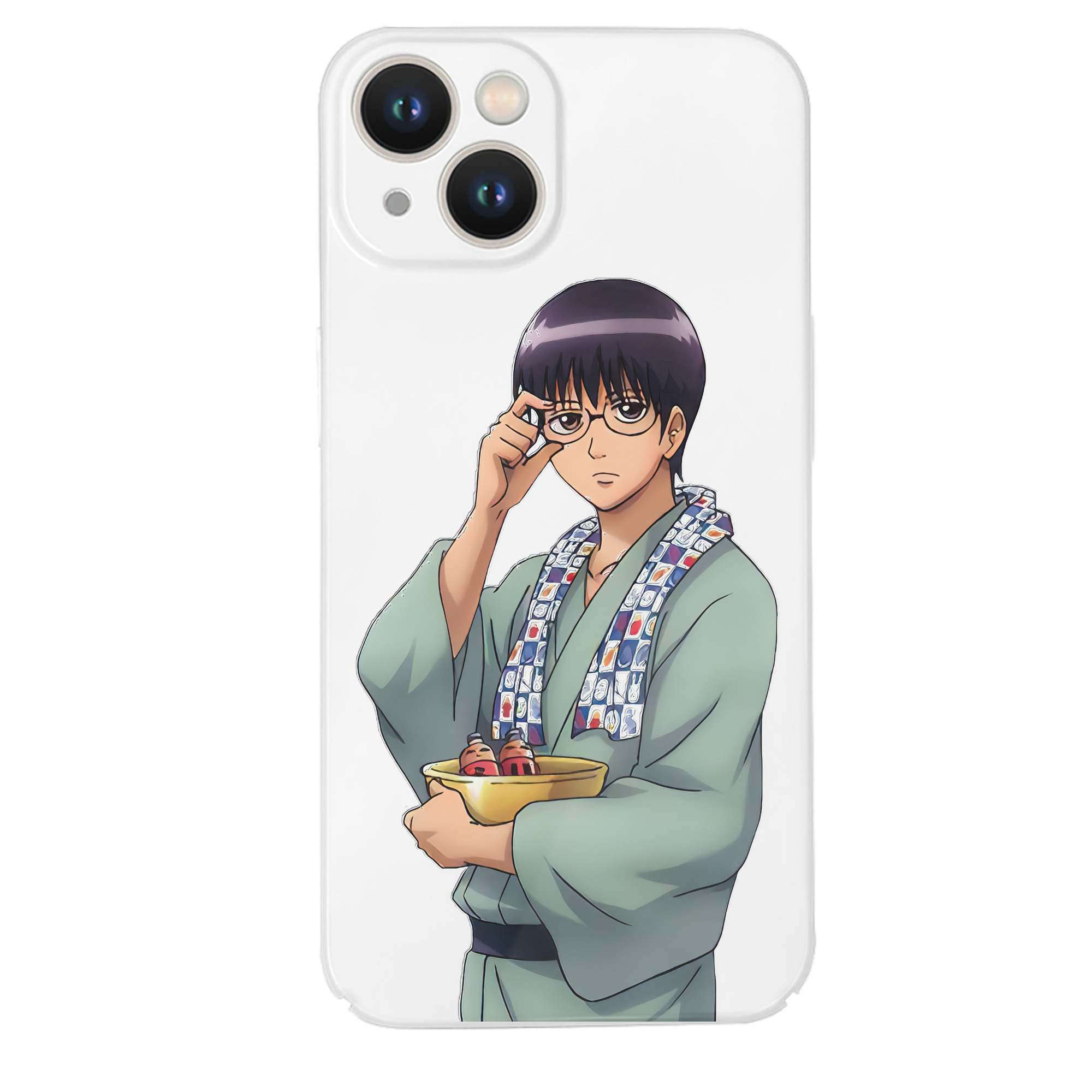 （画像用） ぎんたま 坂田銀時（さかたぎんとき） 神楽 志村新八（しむら しんぱち） GINTAMA Sakata Gintoki Kagura Shimura Shinpachi 【iPhone 14シリーズ対応】ハードケース